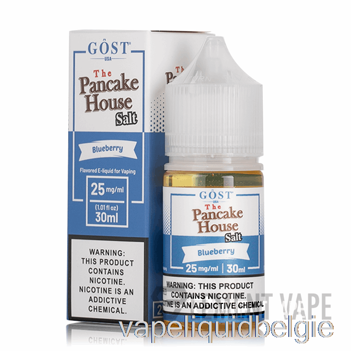 Vape Smaken Bosbessenzout - Het Pannenkoekenhuis - Gost Vapor - 30ml 25mg